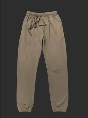 ESSENTIALS Men’s Tan Sweatpants - Drawstring Joggers